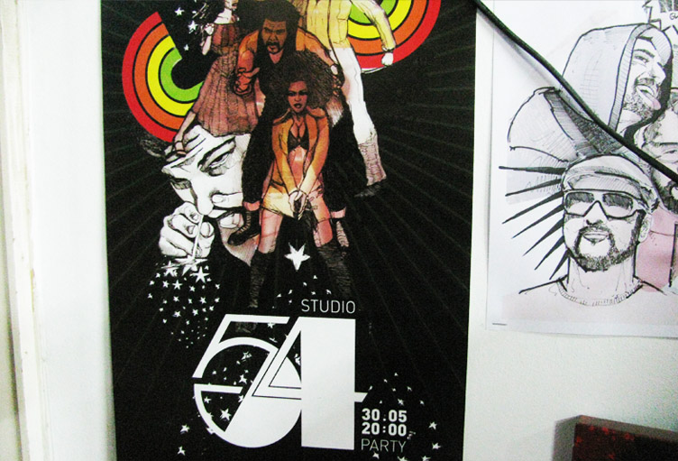 Studio 54 / Plakatgestaltung