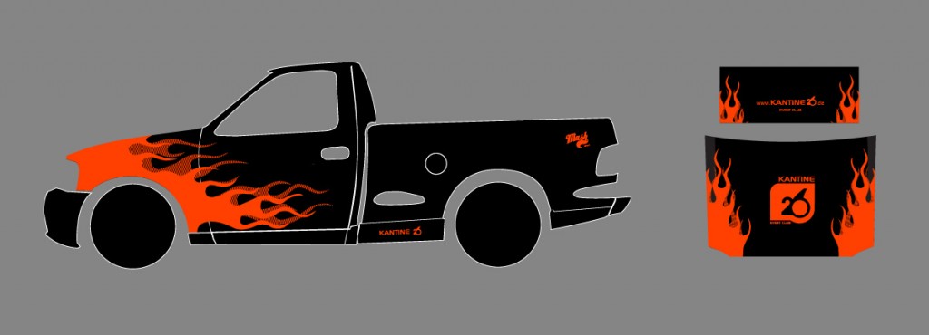 Kantine 26 Pick Up Truck - Flamedesign